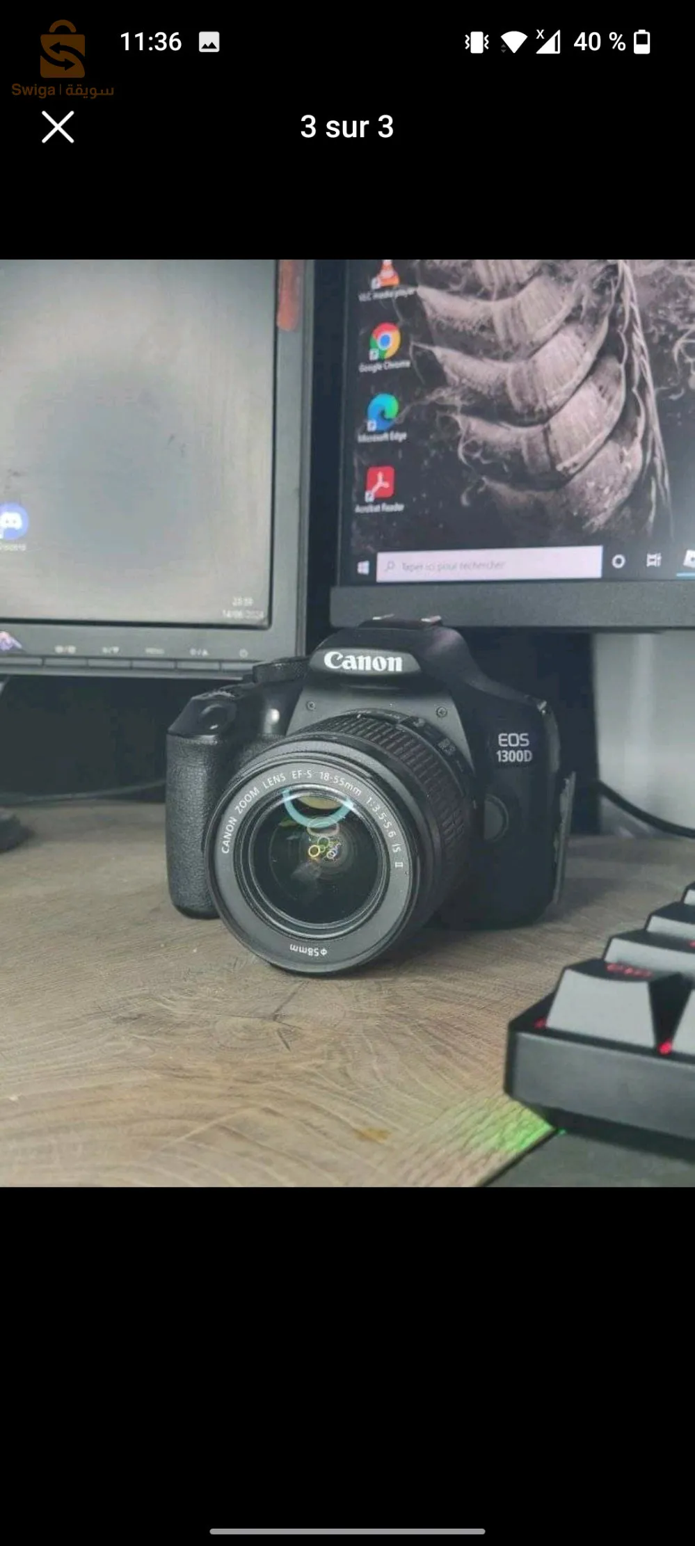 canon 1300d 
ngiya 4k click