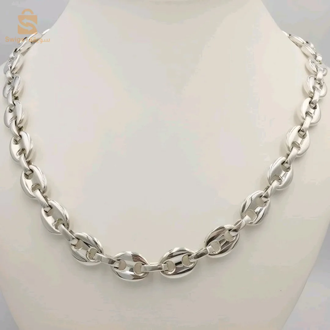 Grain de cafe (Acier inoxydable)