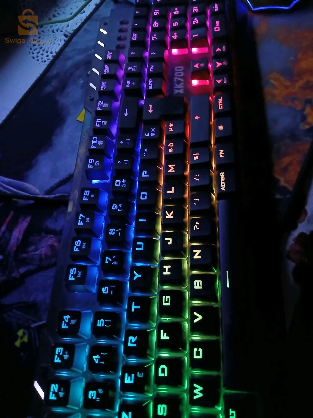 CLAVIER SPRIT OF GAMER XPERT K700 MÉCANIQUE SWITCH ROUGE