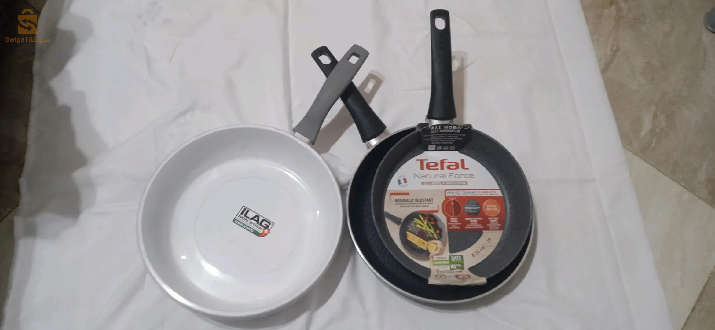 مقالي جودة عالية من Tefal الفرنسية و ilag الالمانية