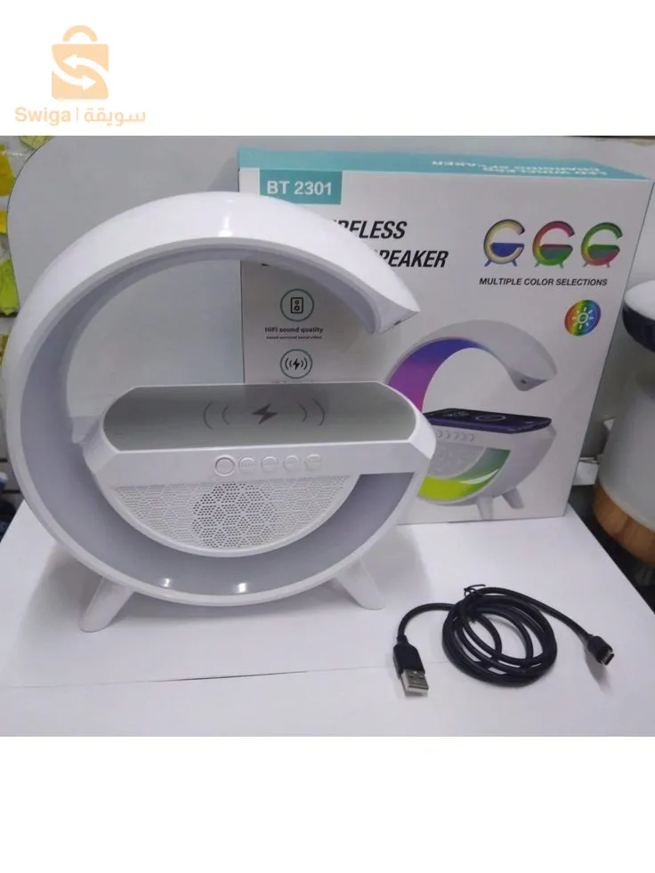 LED WIRELESS CHARGING SPEAKER BT2301