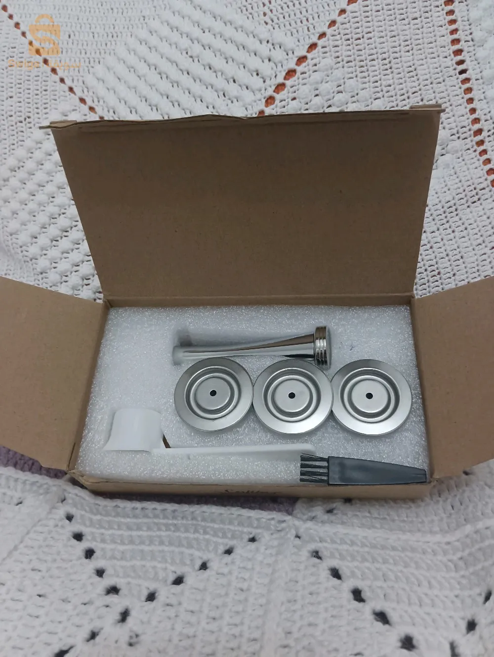 Capsules réutilisables neuves