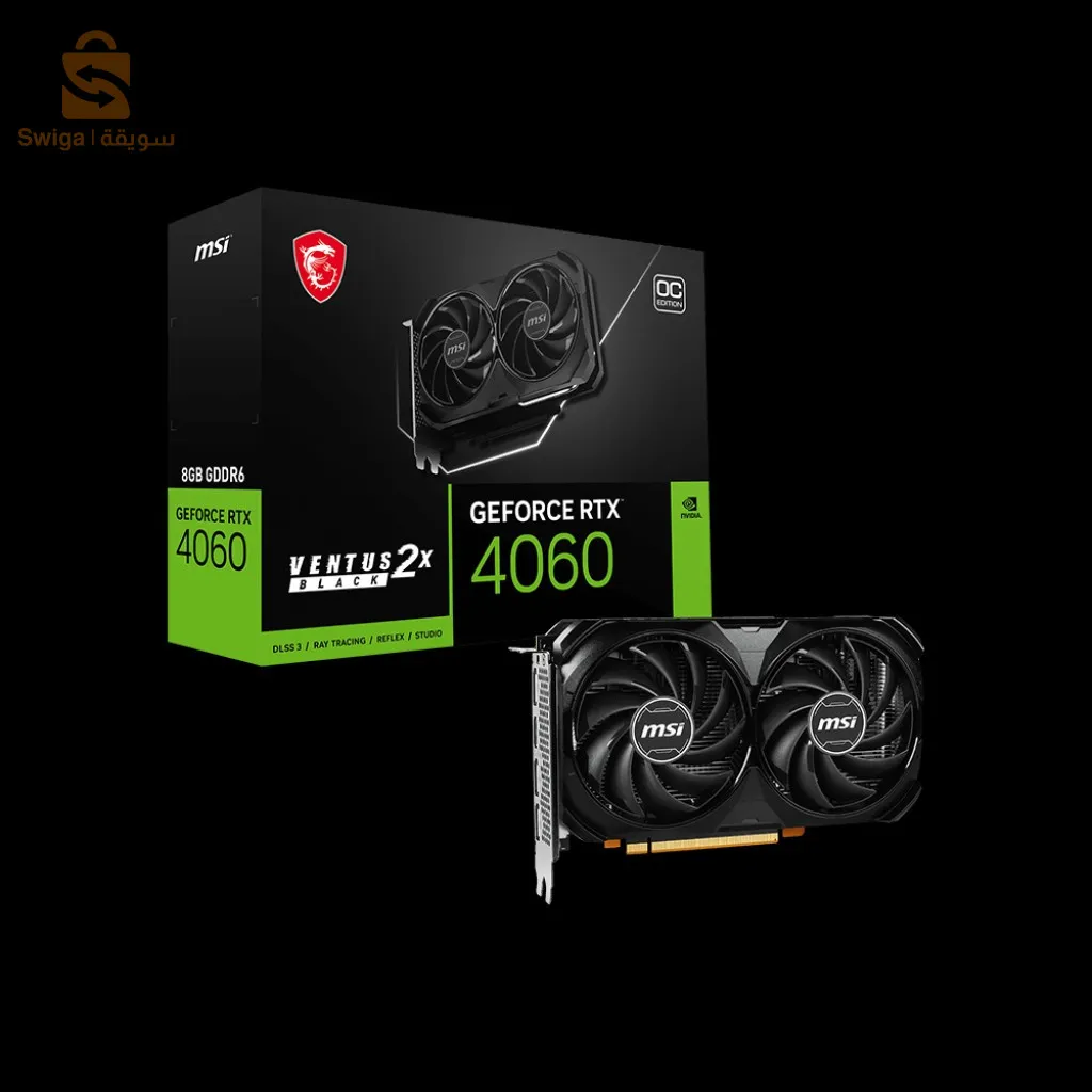 MSI RTX 4060 VENTUS 2X BLACK 8G OC