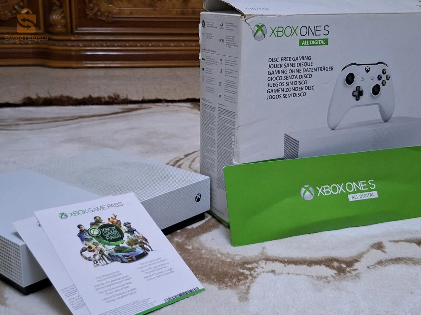 Xbox one s degital 1TB + Game pass