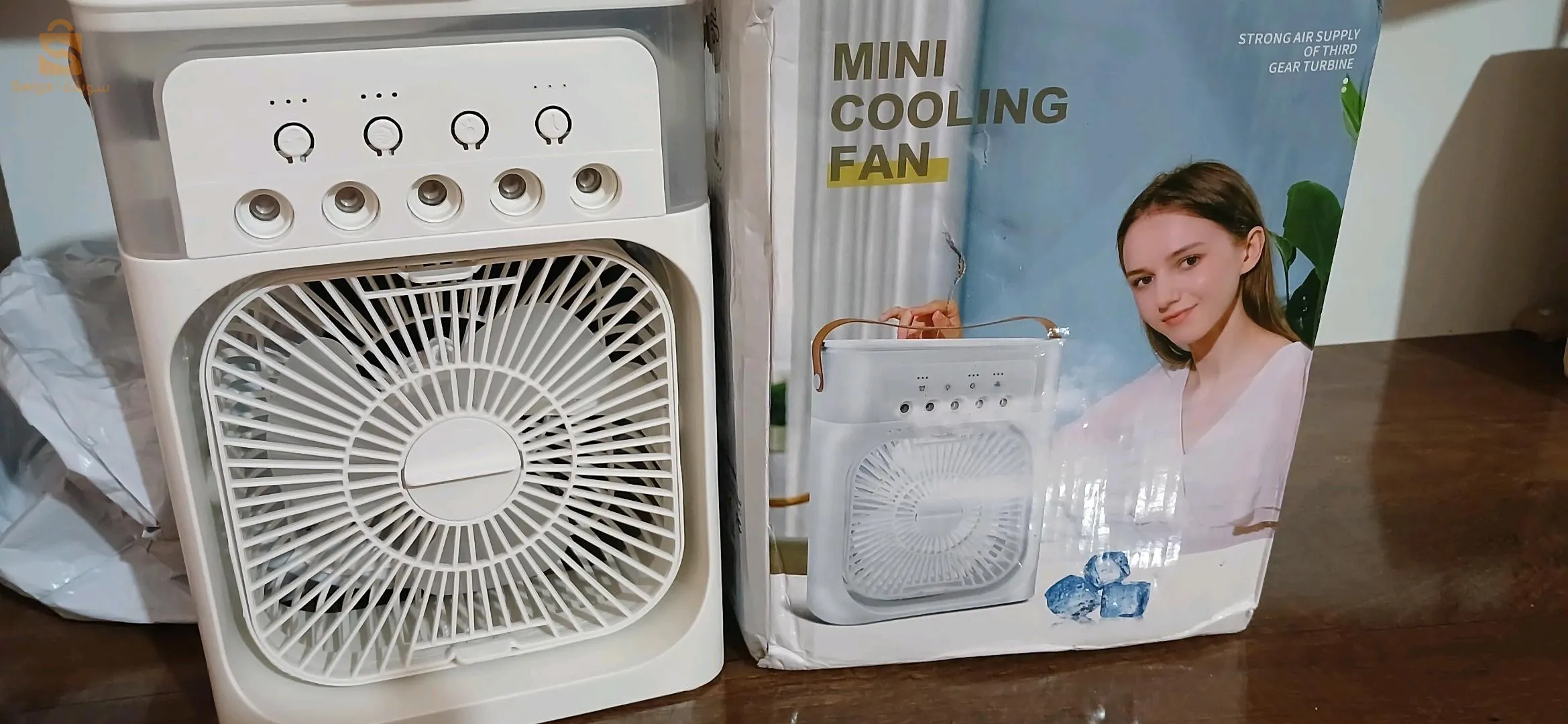 مروحية مرطب الهواء محمولة