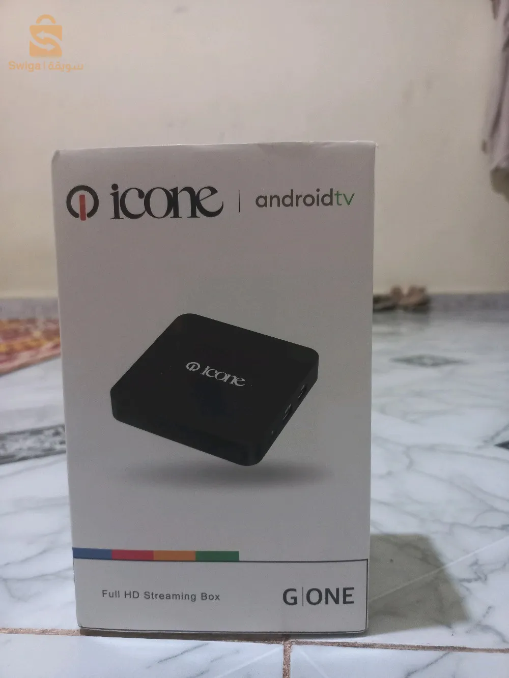 Icone android tv box G ONE