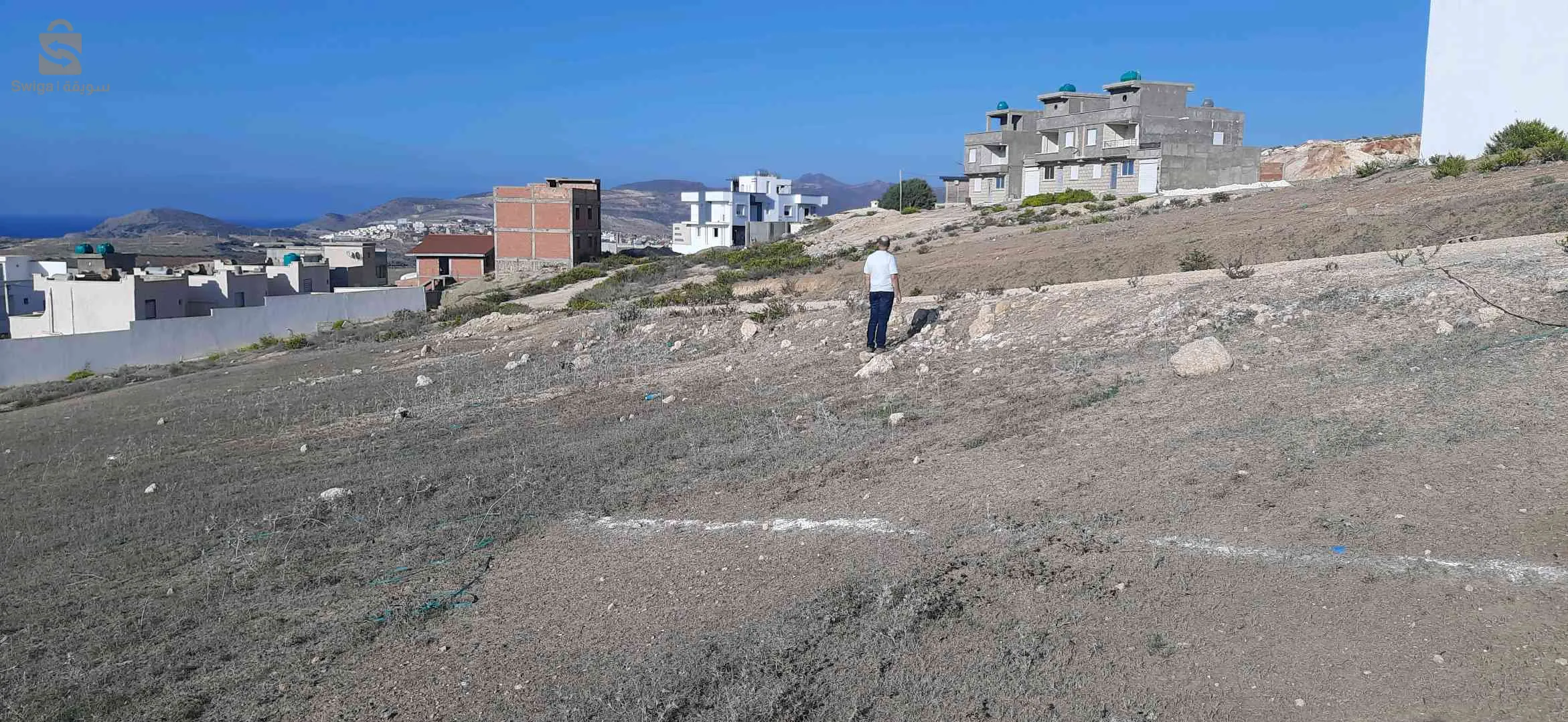 vend terrain 151m2 pret plage Bouzejar