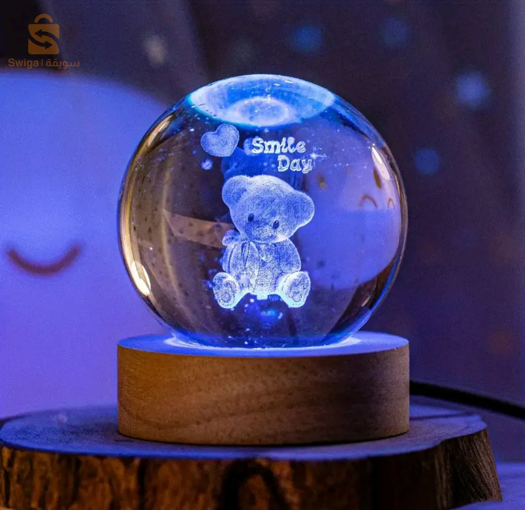 كرة الكريستال ثلاثية الابعاد