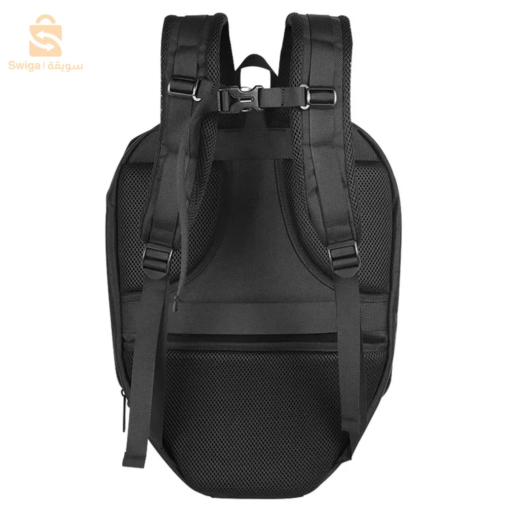 Crelander Sac à dos moto a écran d'affichage LED 3D,extensible et étanche - حقيبة ظهر ثلاثية الابعاد للدراجات النارية مع شاشة عرض بعينين