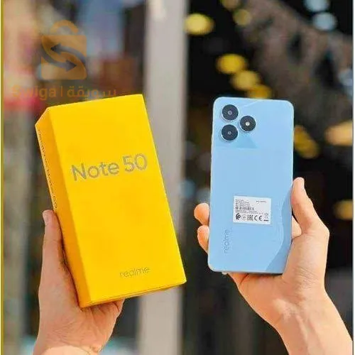 هاتف Realme Note 50 جديد - توصيل لجميع الولايات الـ 58 - دفع عند الاستلام