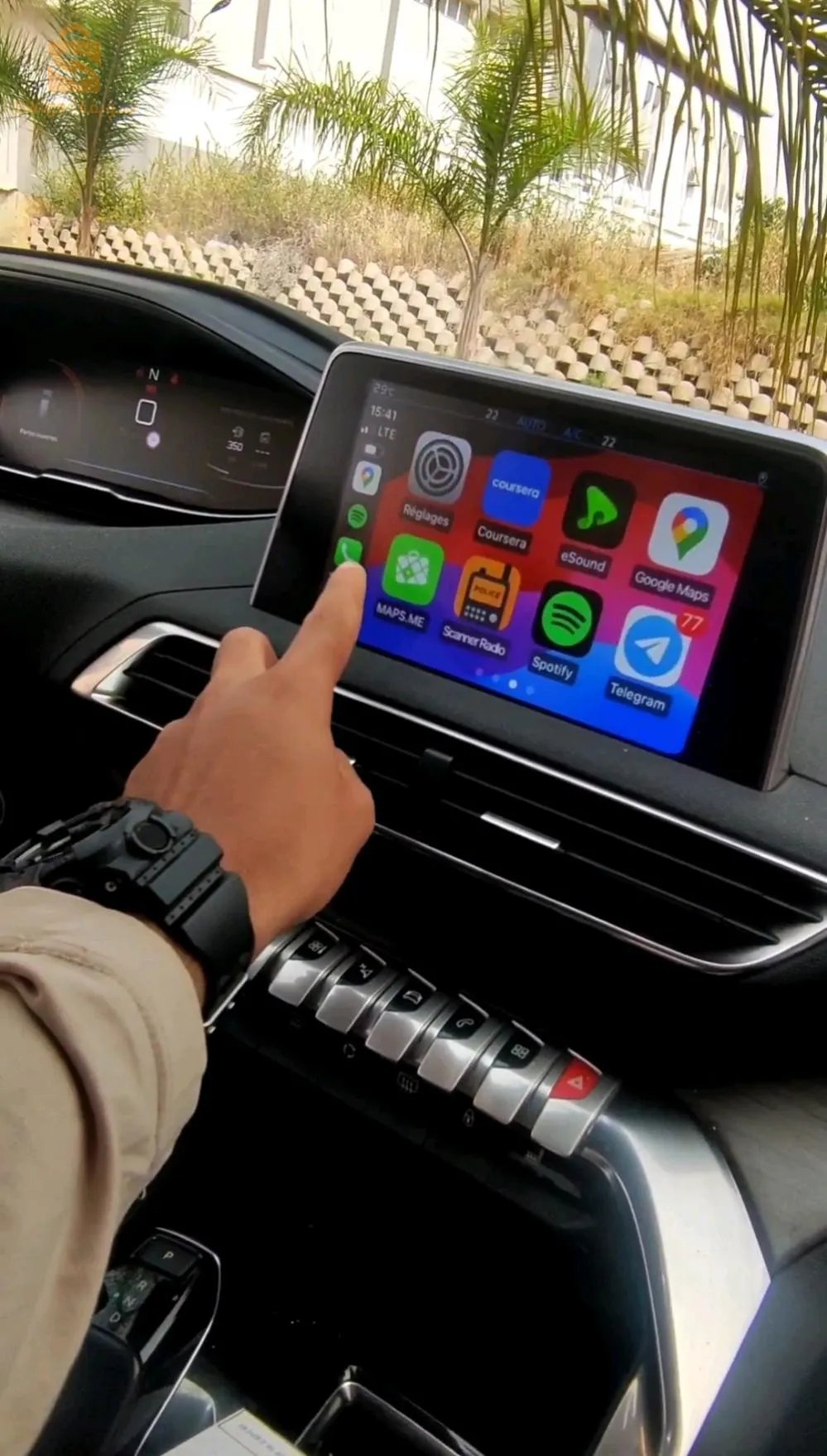 adaptateur Android Auto et carplay sans fil