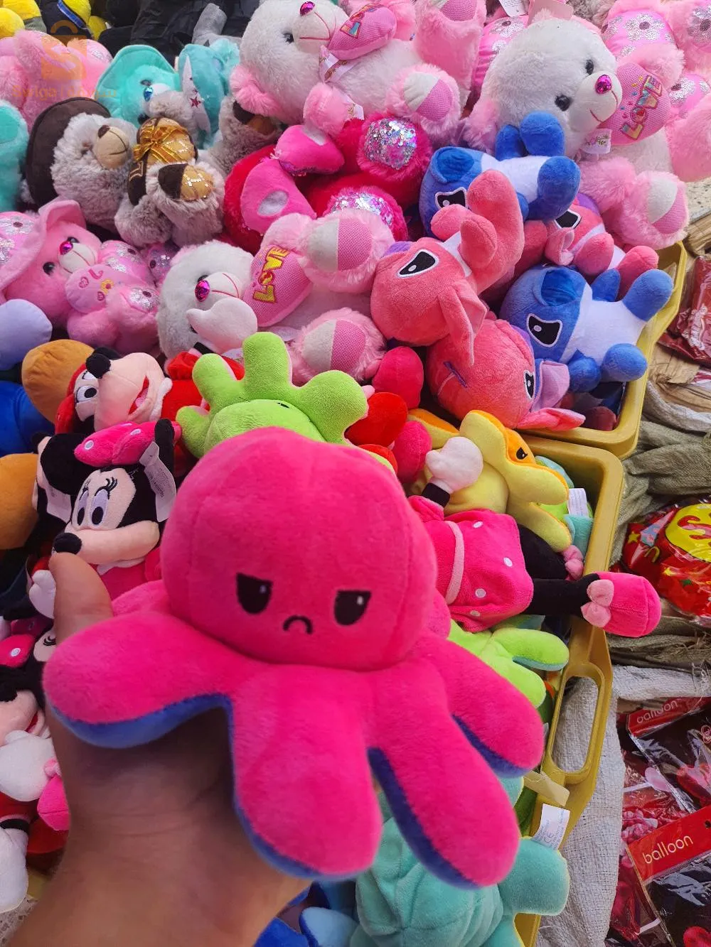 مجموعة ستيتش والأخطبوط بجميع الأحجام والألوان❤️