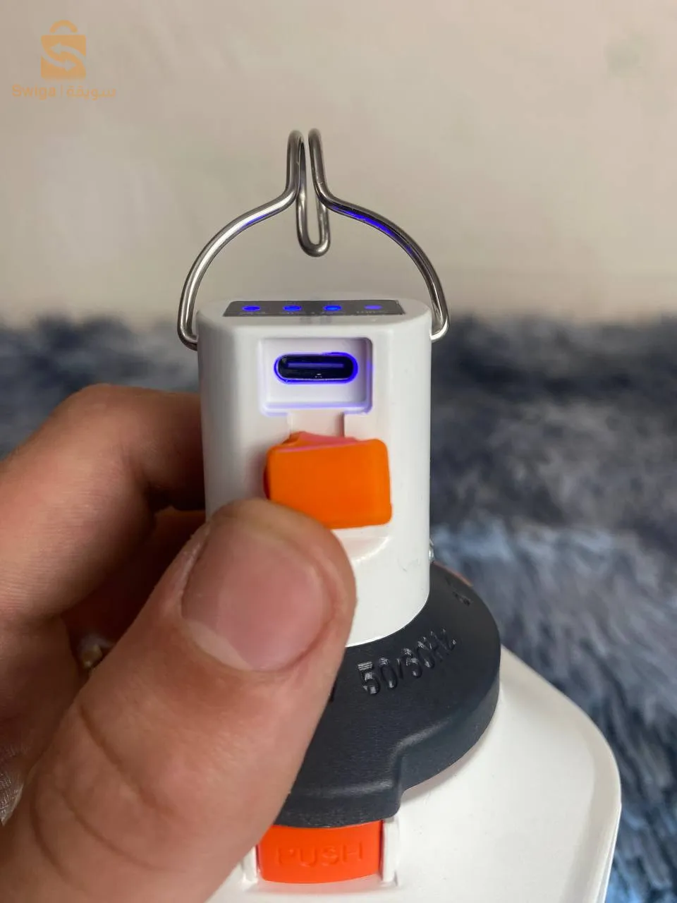 Lampe D’urgence Rechargeable 12h Temps d’utilisation