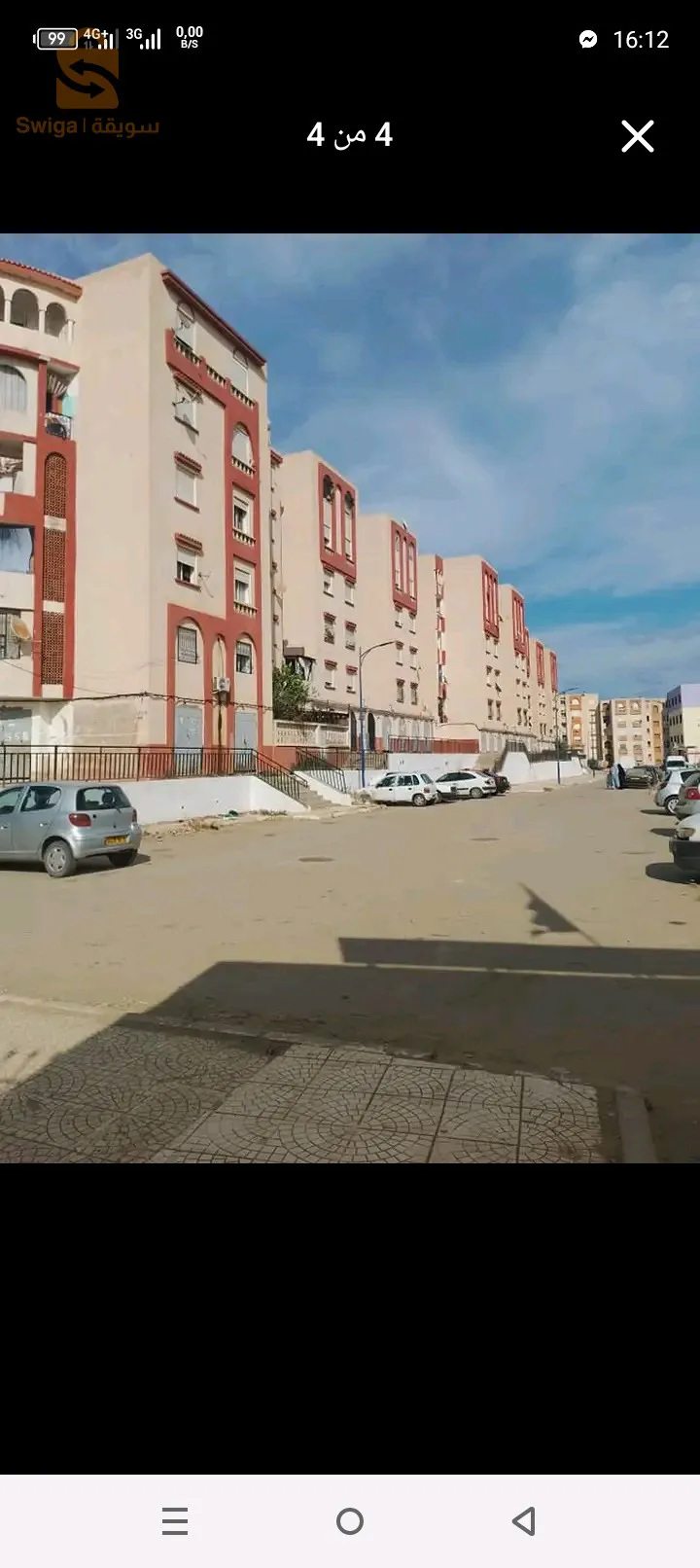 A social apartment is available for sale in the Si Mustafa district, Boumerdes Province