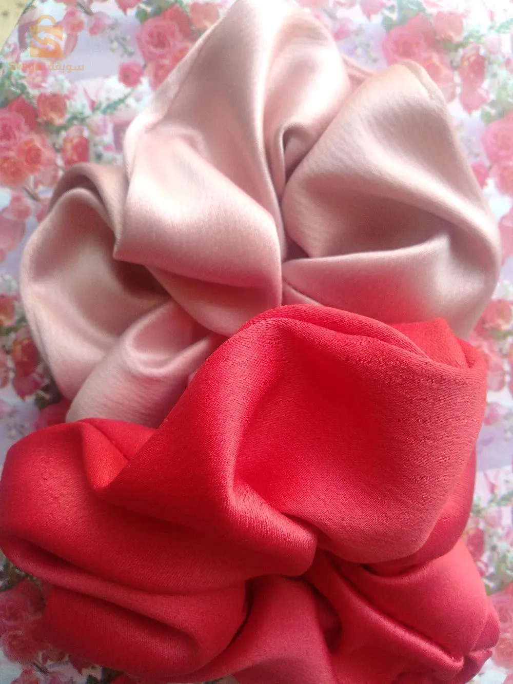 satin scrunchies