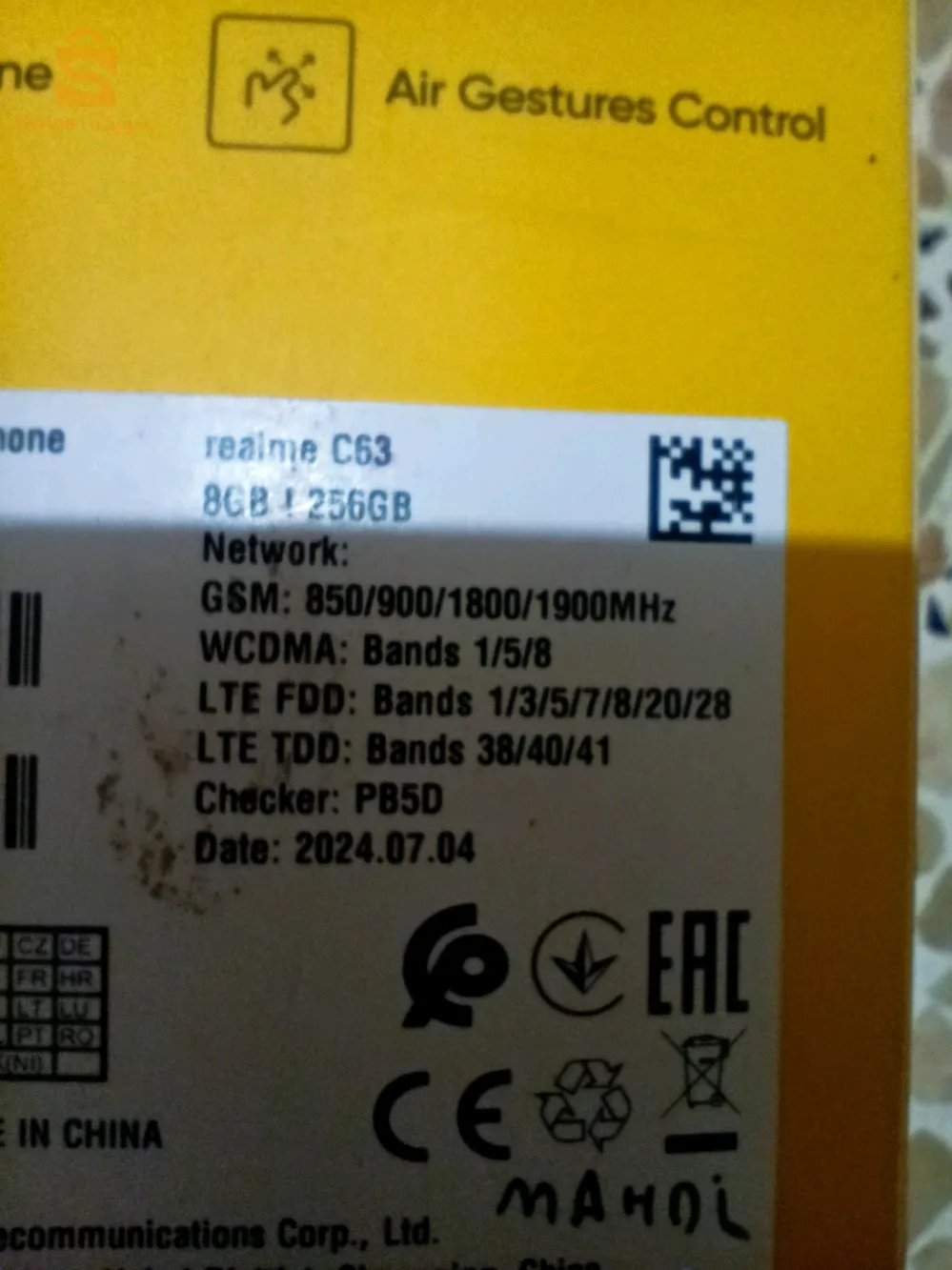 realmi C63 smart phone