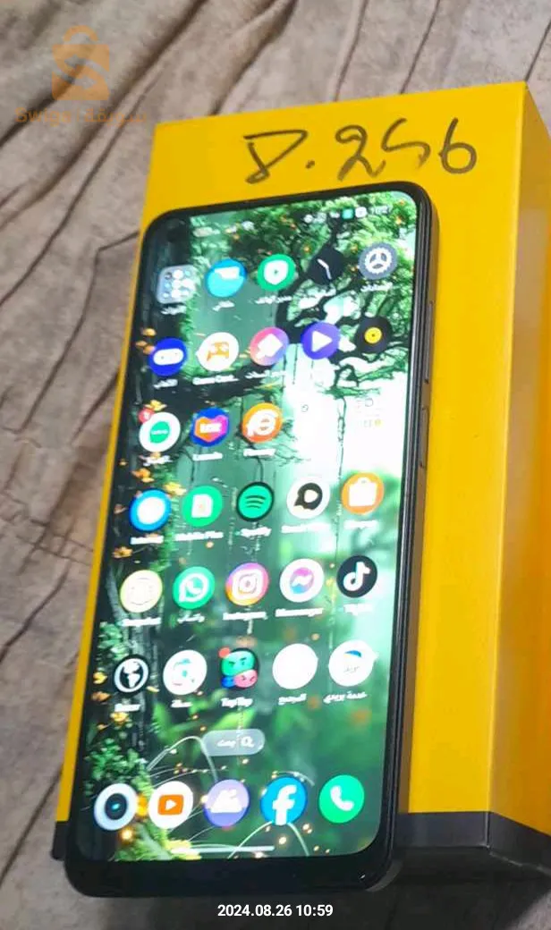 ريلمي 10
معاه كلش باطة شارجور وانتشوك نبيع برك