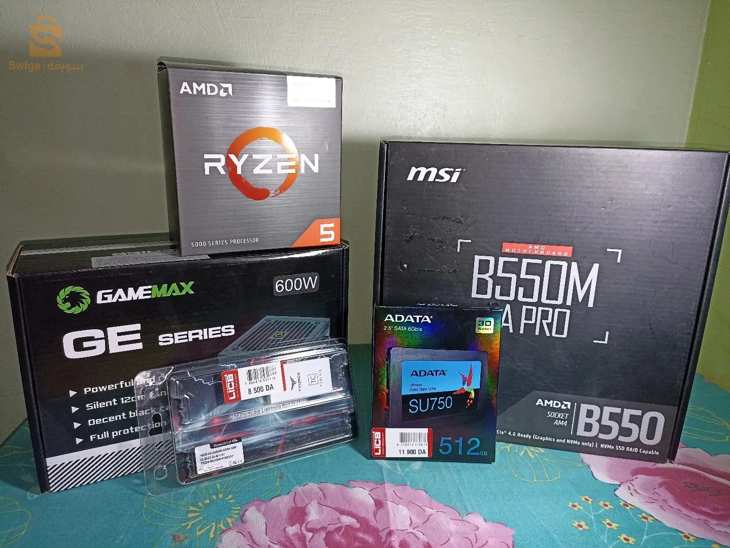 PC GAMING RYZEN 5 5600G | 512 GB SSD | 16 GB RAM