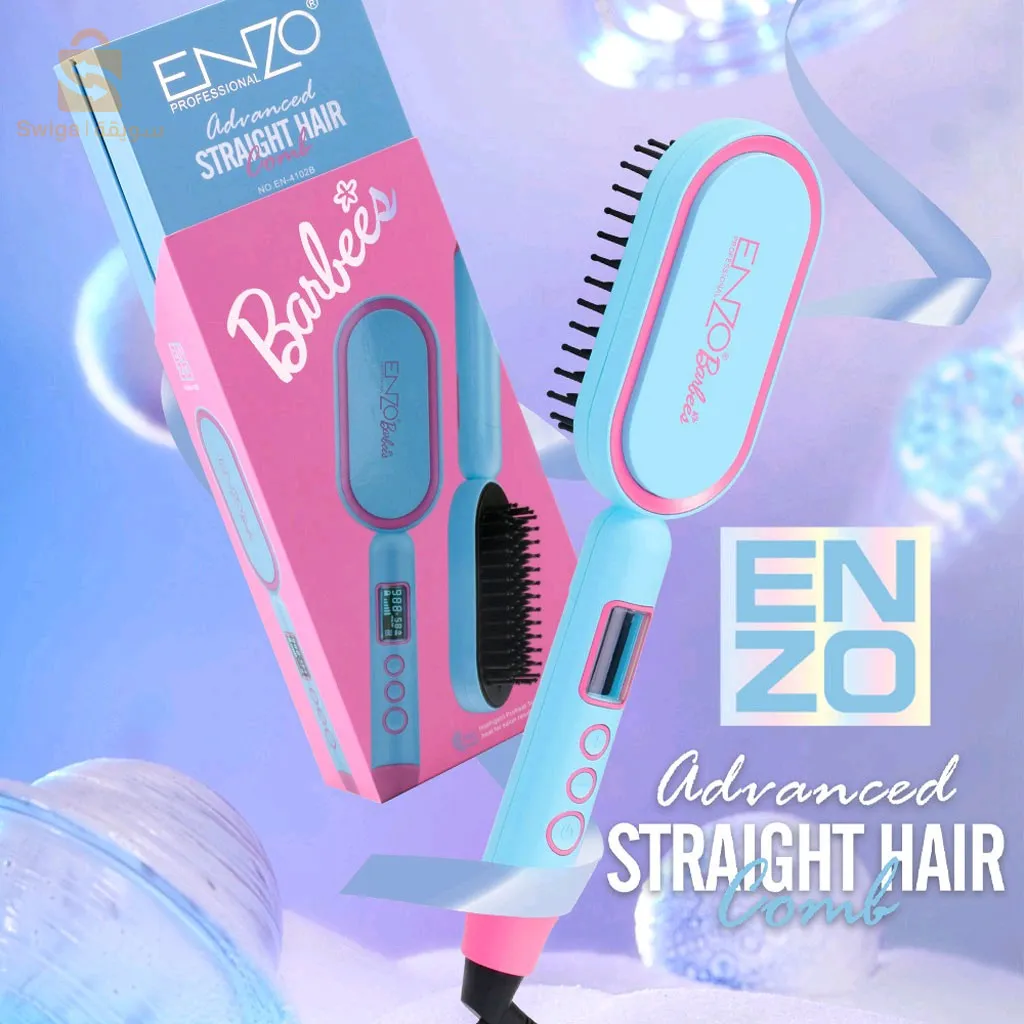 Enzo Brosse Lissante Barbie Edition Câble Rotatif 360°