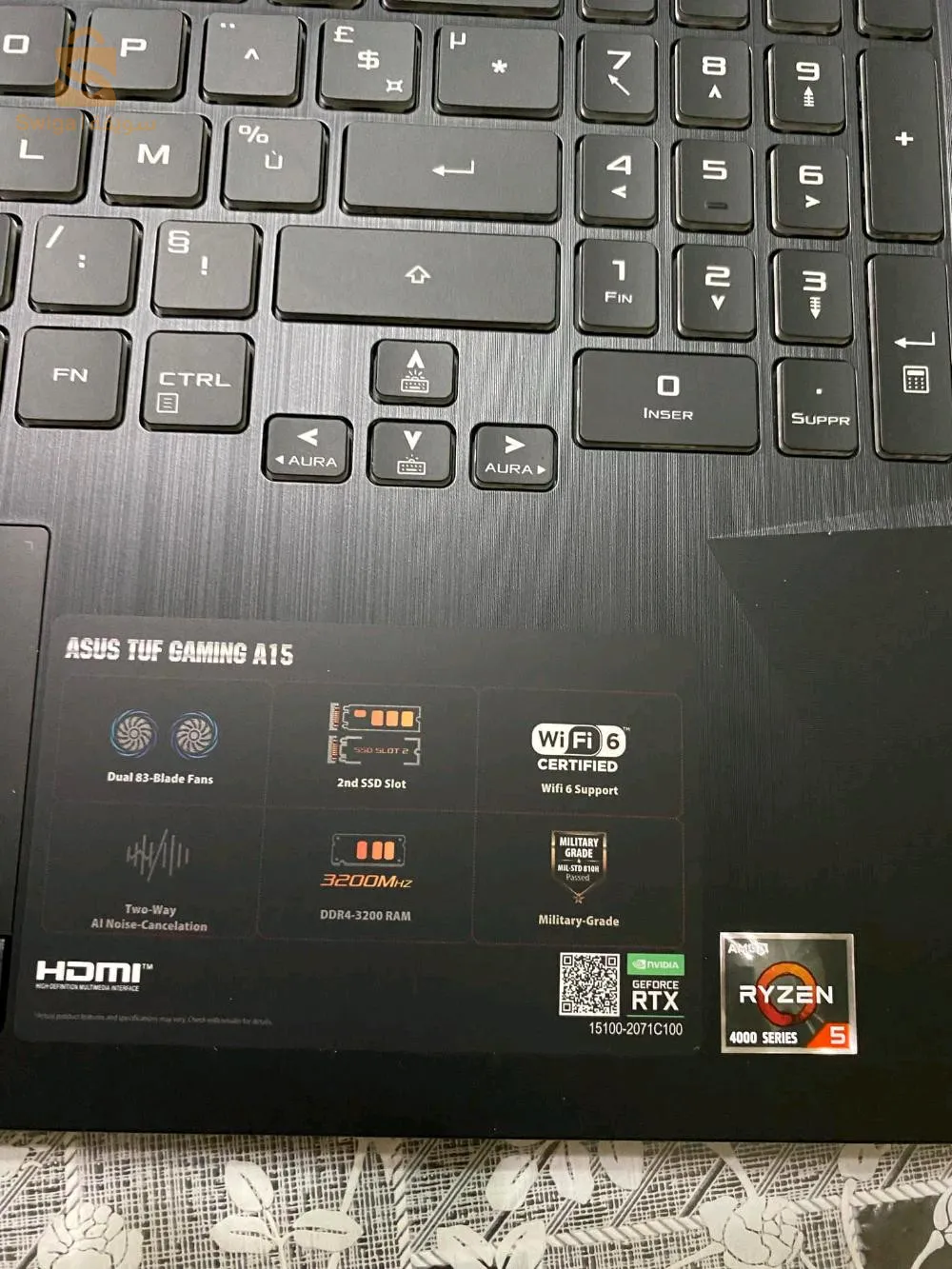 Asus tuf gaming laptop
