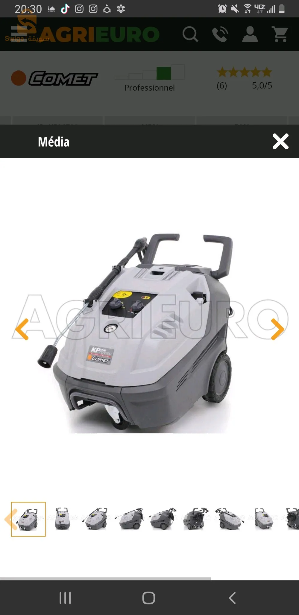 nettoyeur haut pression chaude et froid neuf et très bon état 10sur 10 jamais utilisé