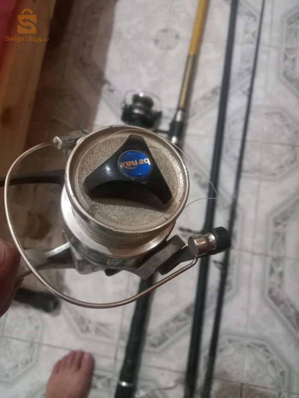 moulinet banax et ryobi canne daiwa
