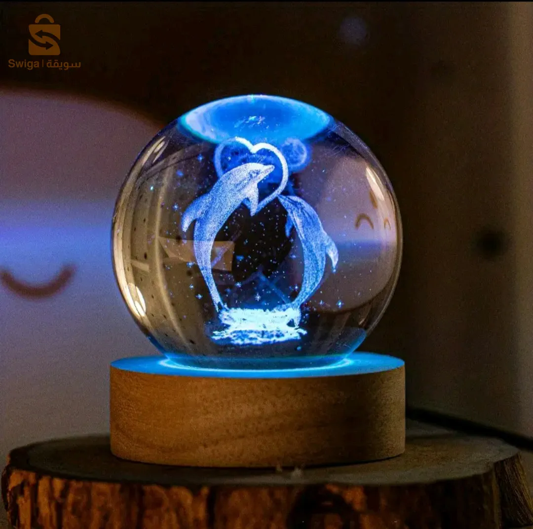 Boule de cristal modèle 3D