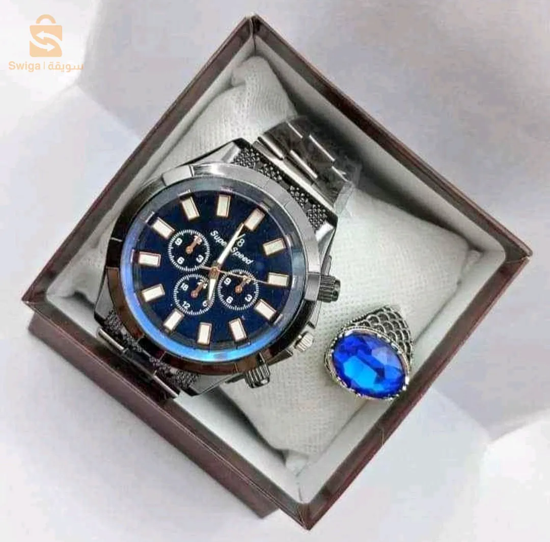 Différentes montres homme avec bague et boîte 🎁✅