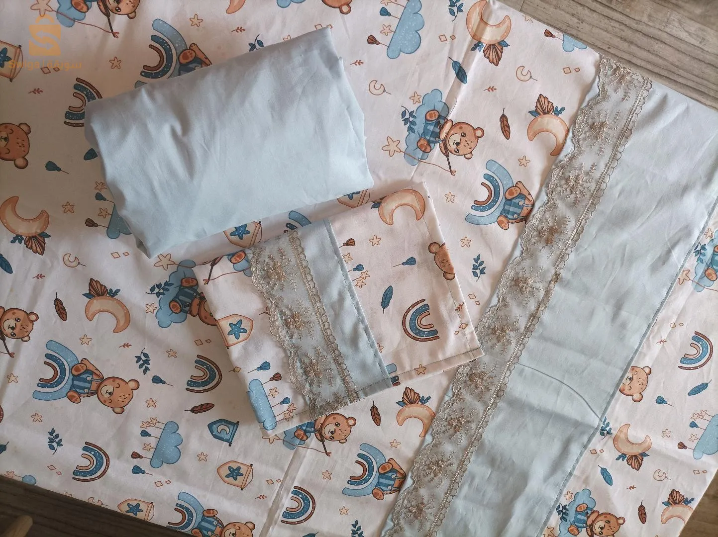 طقم سرير للرضيع 3 قطع