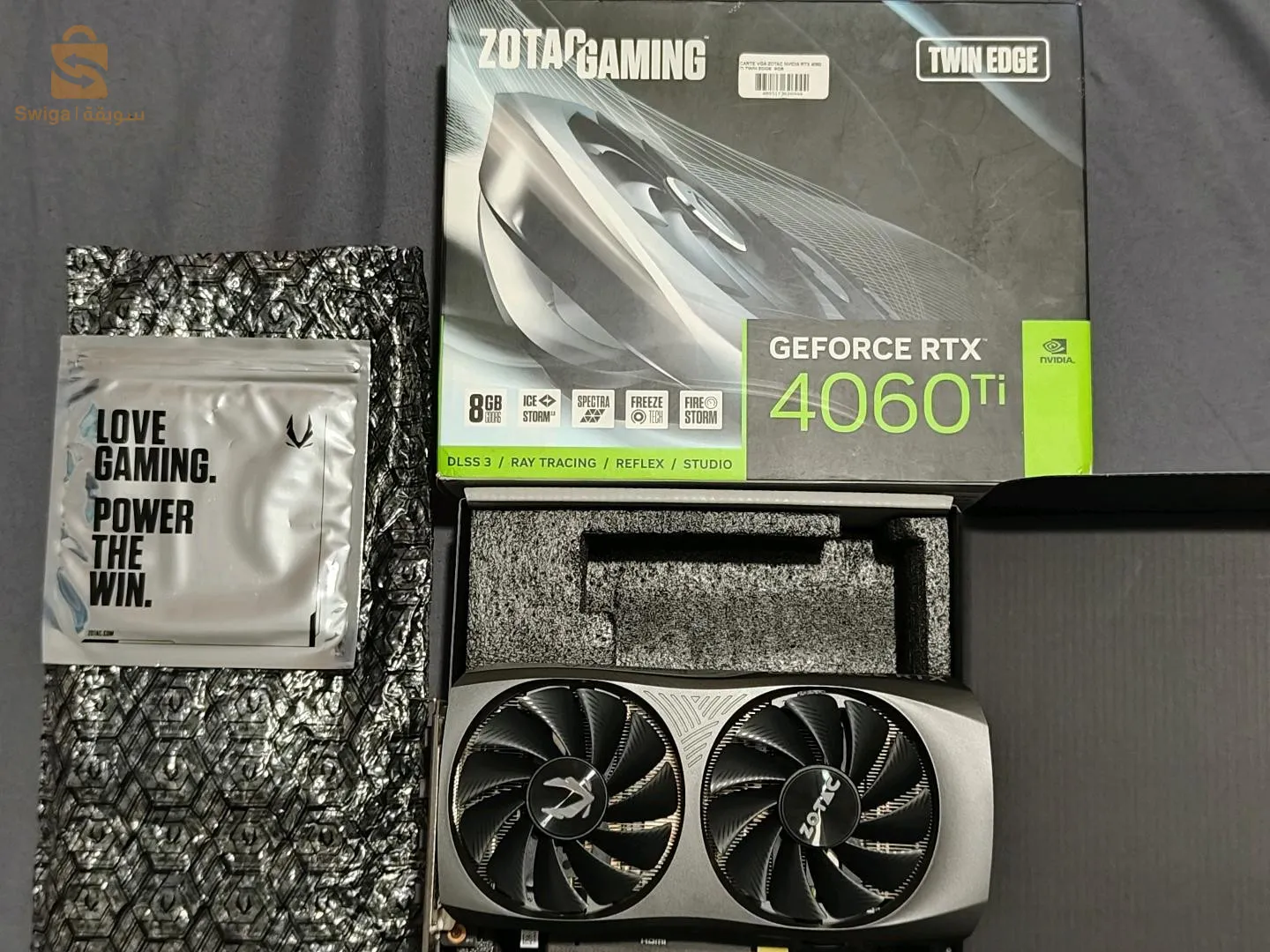 Gforce RTX 4060TI 8GO ZOTAC GAMING