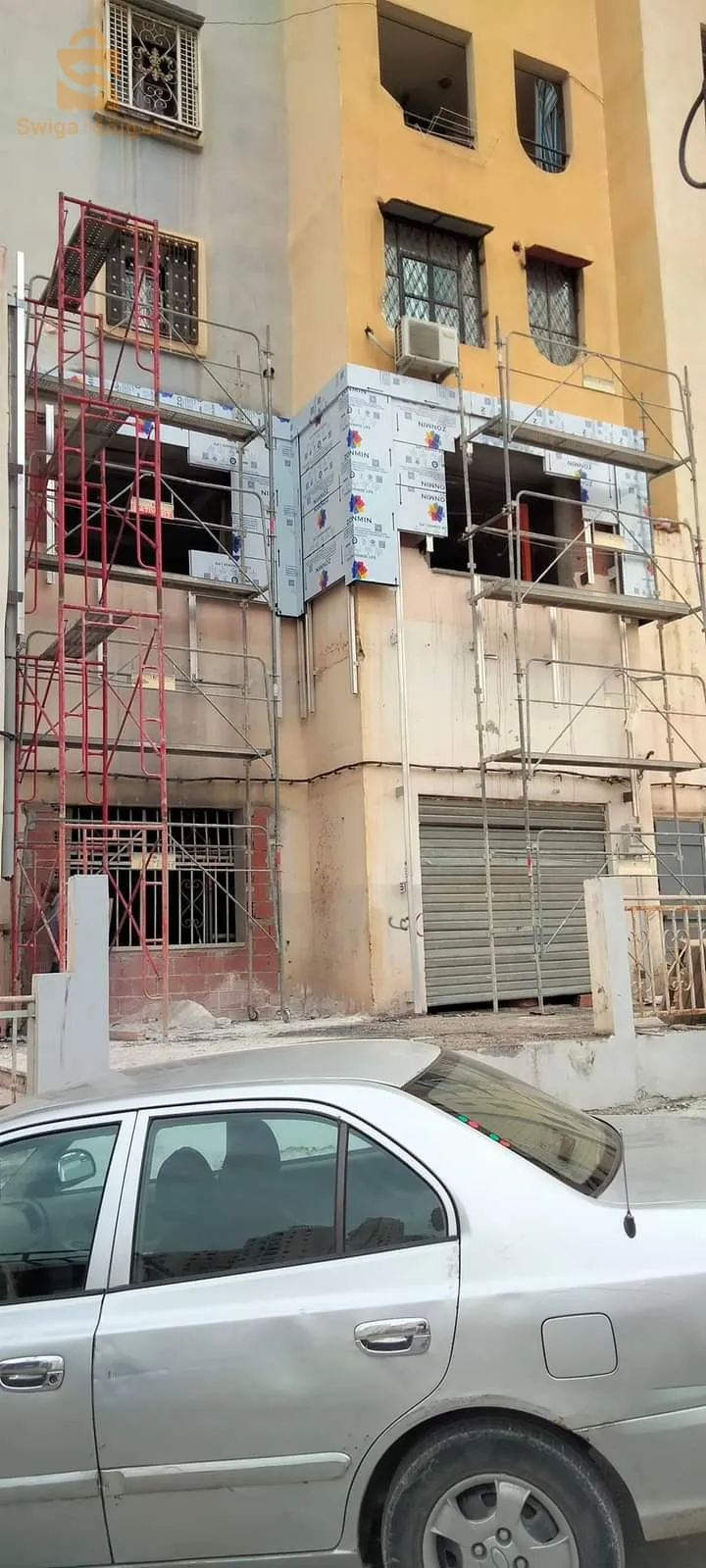 تغليف واجهات المحلات والمنازل و الفنادق