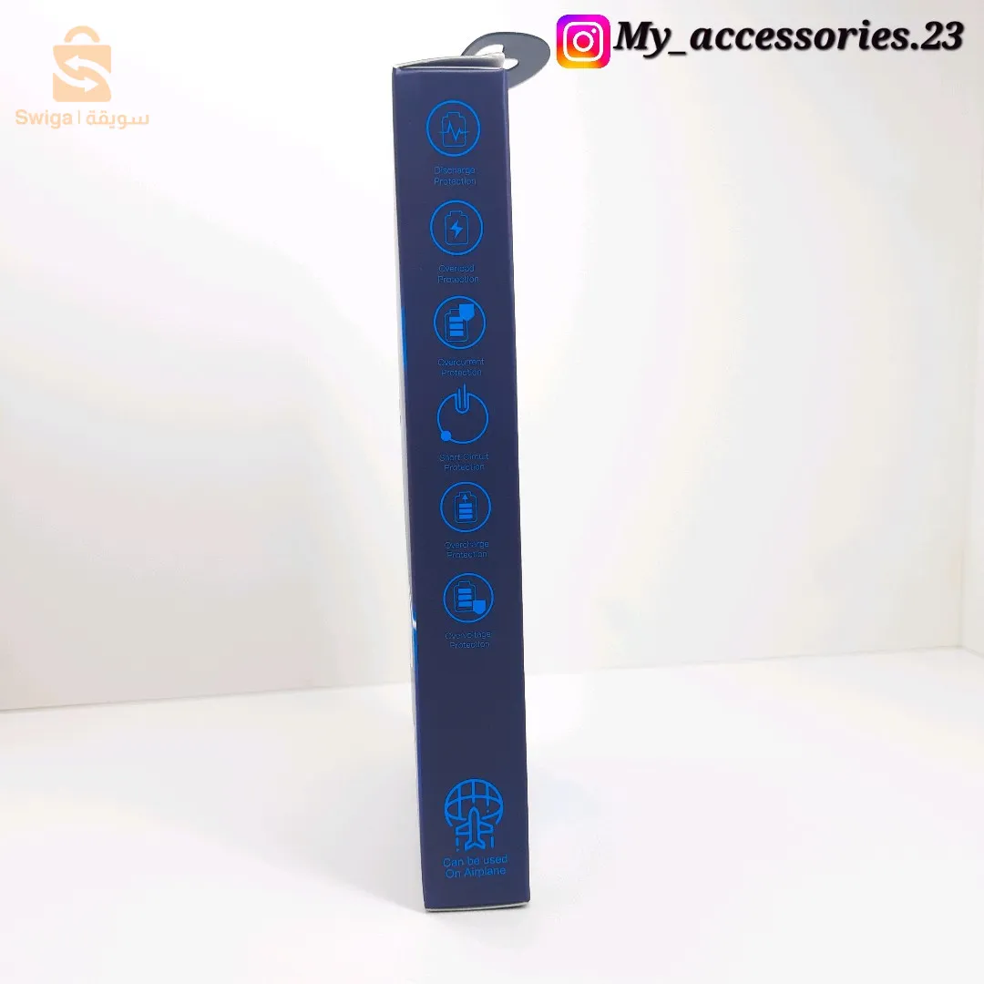 powebank HOCO 10'000 mAh 💯🔋🔌 Fast charge 22.5 watt ⚡️⚡️ compatible avec tous les téléphones 📲✅️