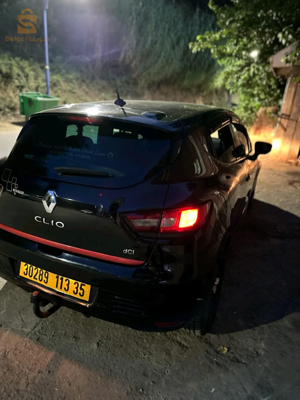 une très belle clio4 fiha raccord f bab arrière côte tt