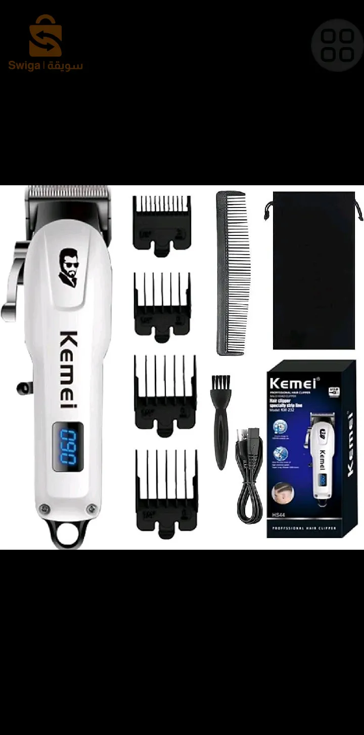 tondeuse kemei 232 rechargeable