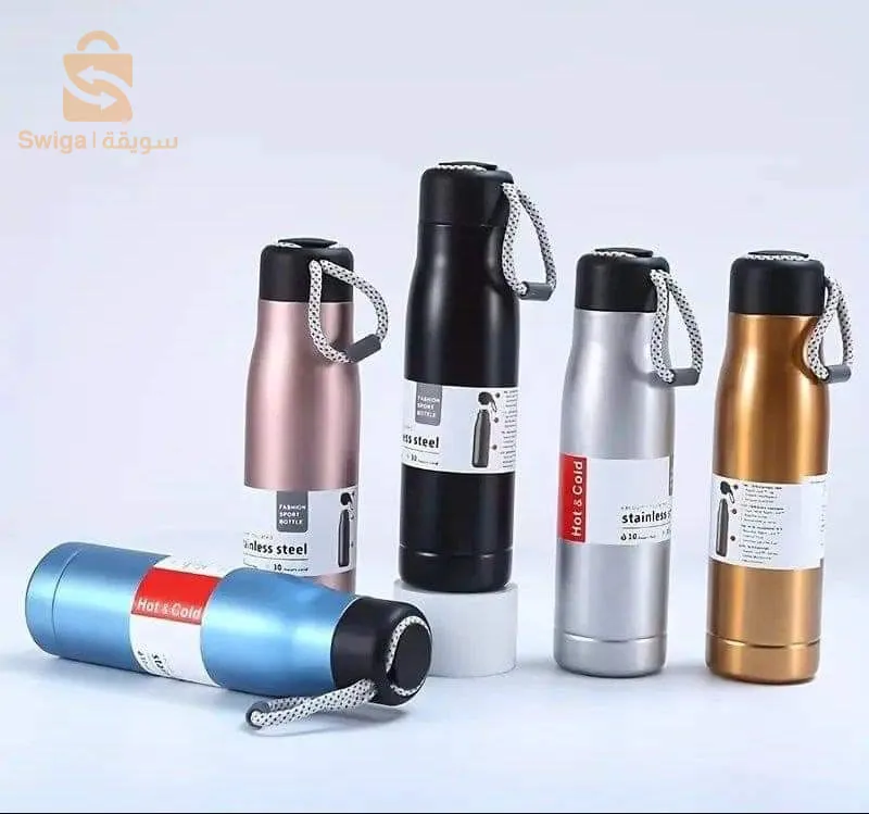 قارورة حافضة للحرارة لتتمكن من التمتع بمشروبك الخاص في اي مكان مفيدة جدا للرحلات والتخييم والعمل