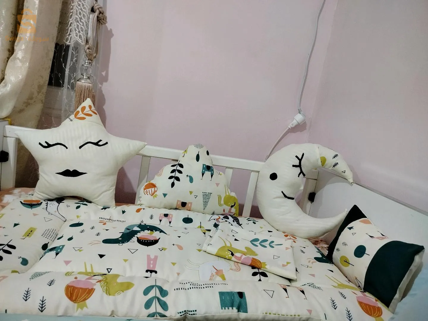 طقم بيبي 6 قطع بسعر التخفيض مرحبا بالجميع