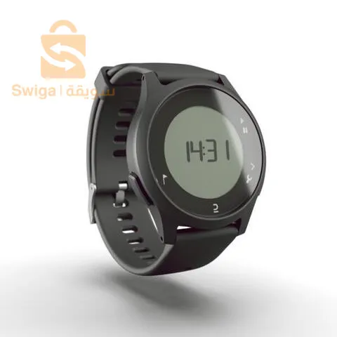 Montre chronomètre de course à pied W100 noire