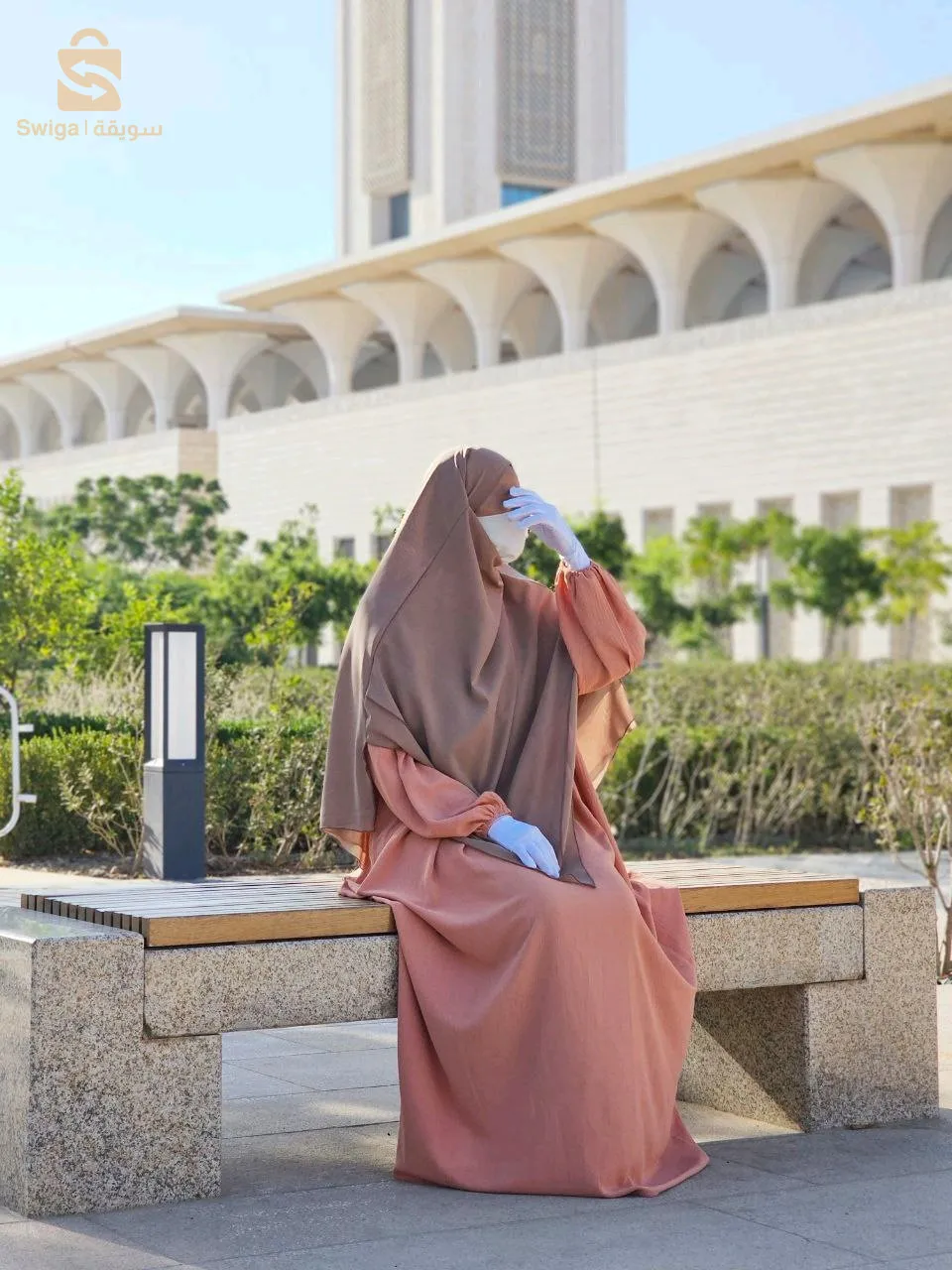 حجاب شرعي بدون إسدال