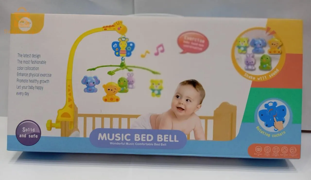 MUSICAL BABY COT MOBILE HANGING TOY