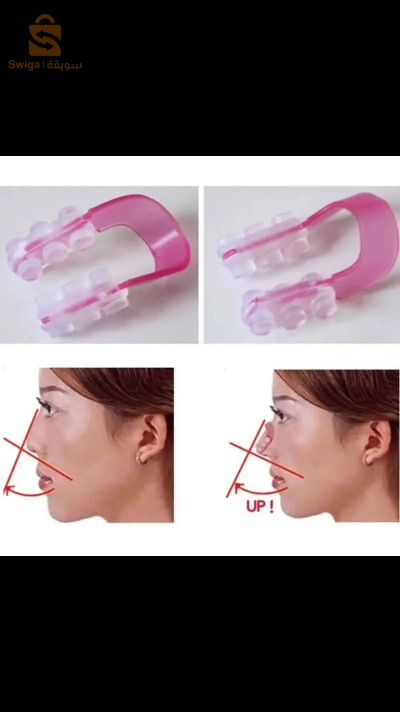 Nose up non-surgical device - slimming and straightening a large nose