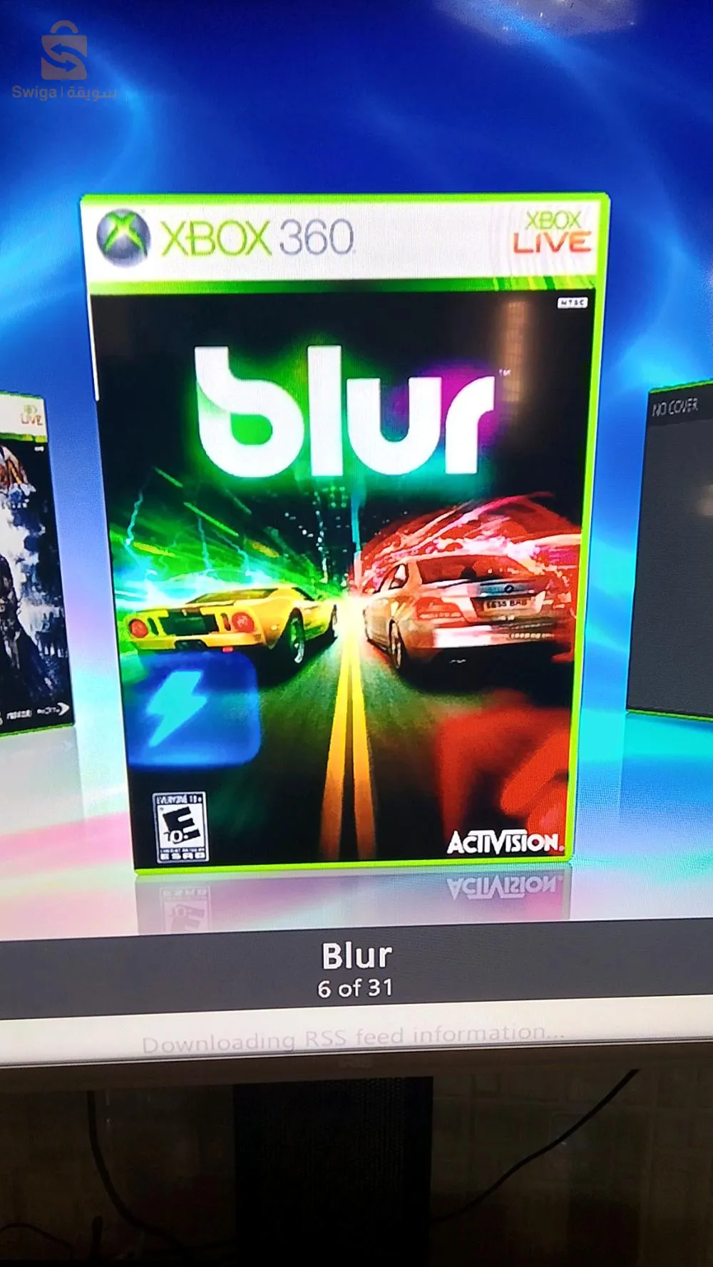 اكس بوكس360 ... مستعمل...فيها 24 لعبة...الستوك 250gb