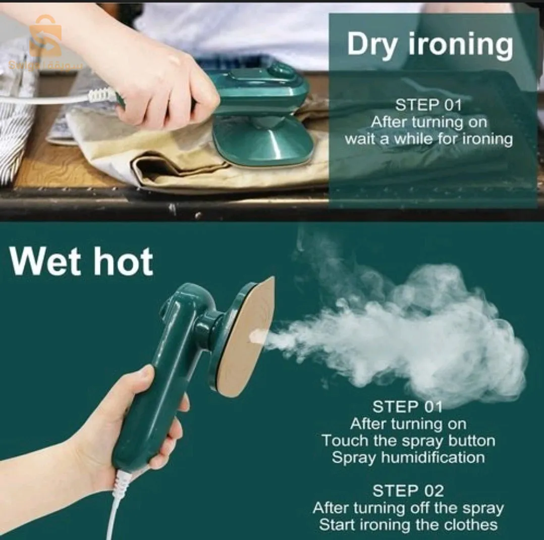 مكواة طي الملابس للسفر -IRON PORTABLE