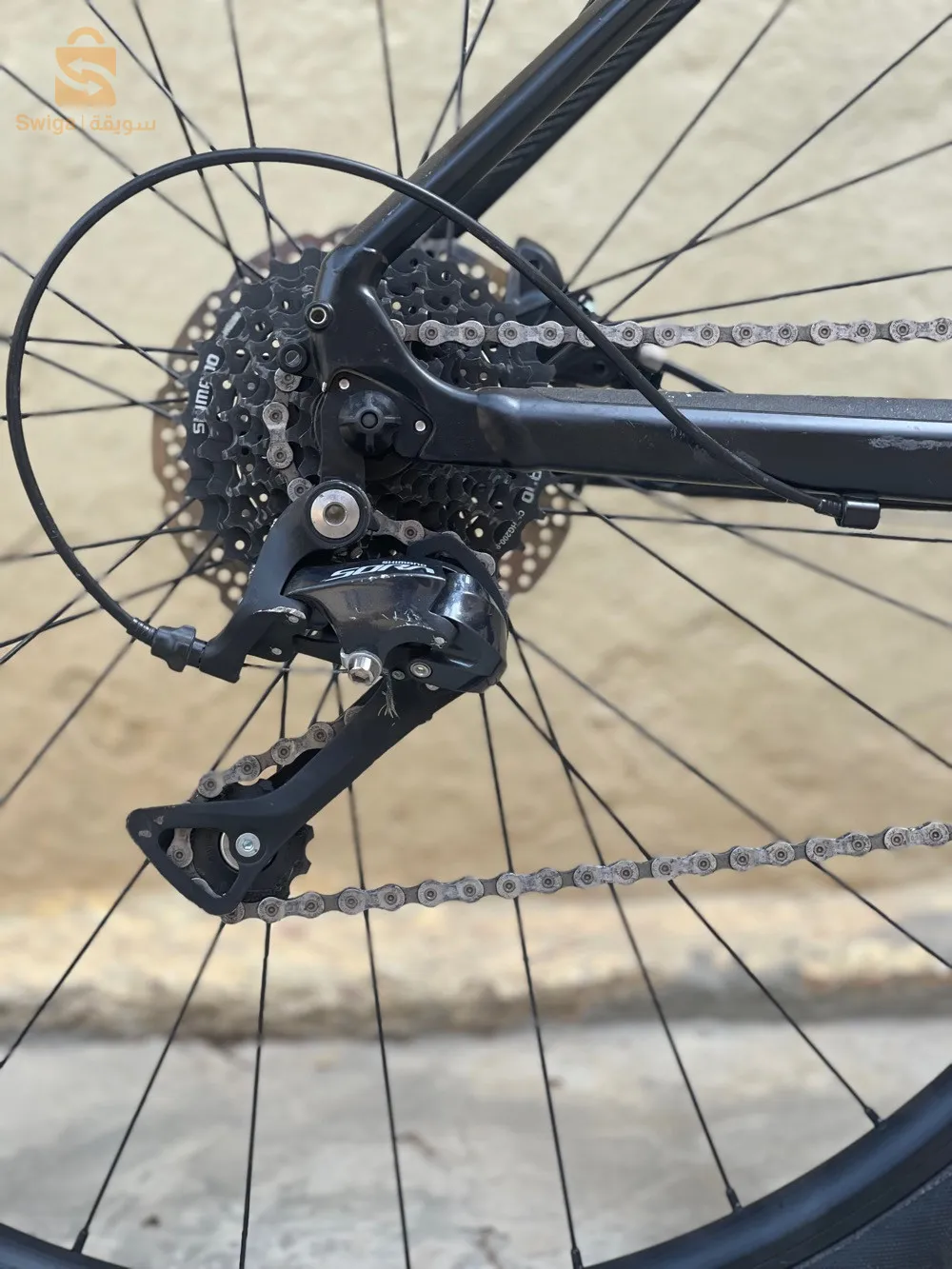 Gravel BMC 🇨🇭la taille L 28 pouces 2*9 vitesse frain disc lokid