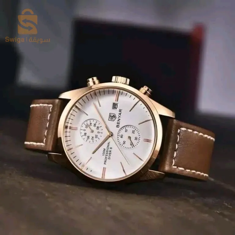 ساعة اصلية BENYAR  مع توصيل مجاااااني 🔥💯