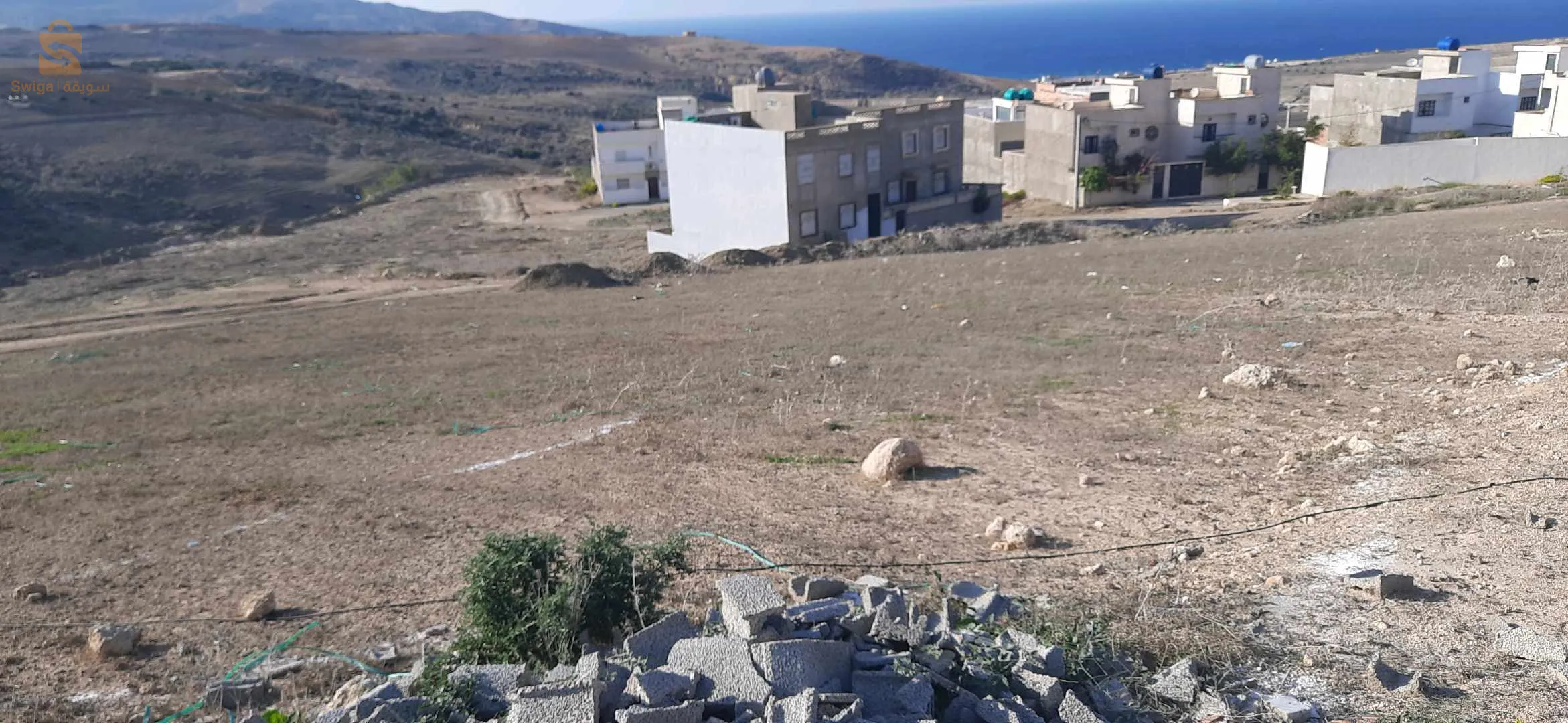 بيع ارض. قرب البحر في بوزجار