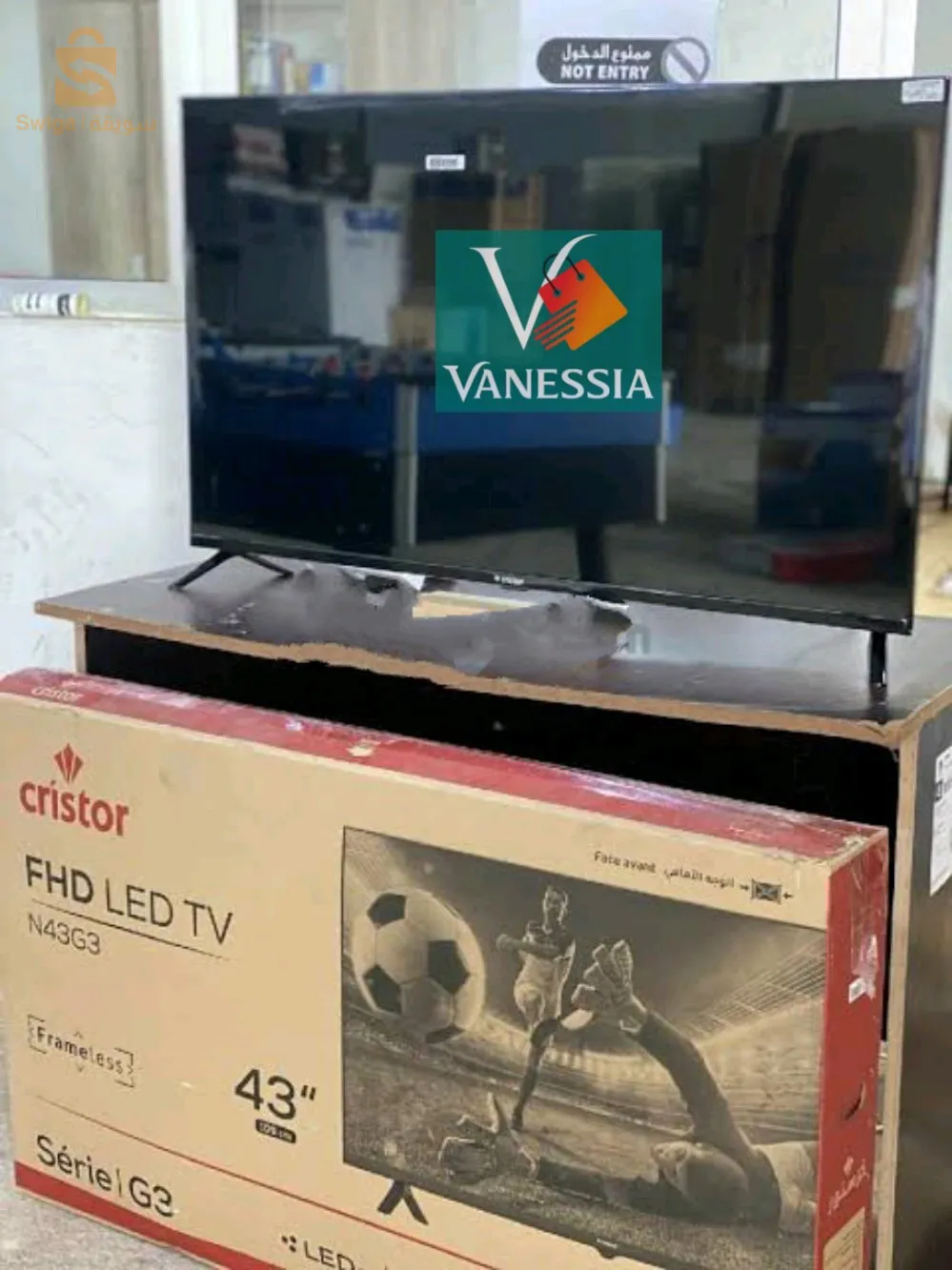 Téléviseur cristor 43p smart