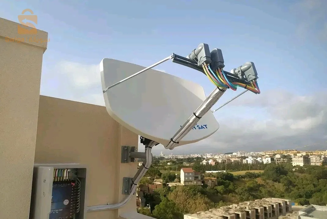 installation paraboles collectif individuel chez abdou satellite 📡