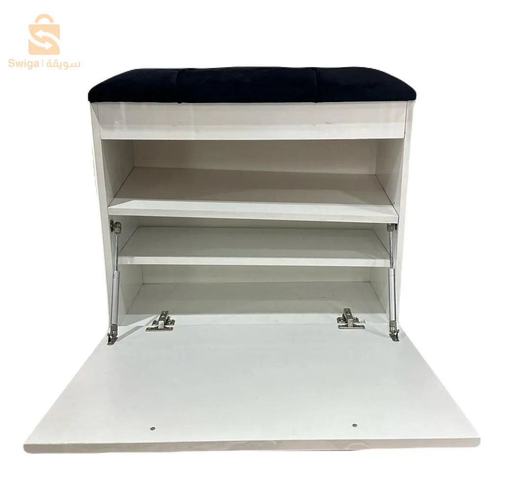 Porte chaussures avec pouf haute qualité