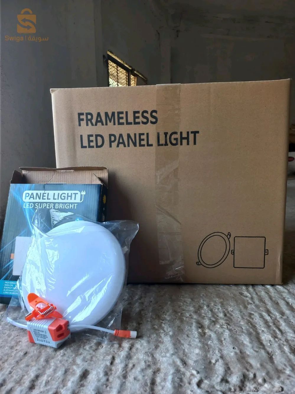 spots LED 3D marque panel light vente en gros 10w/18w/24W