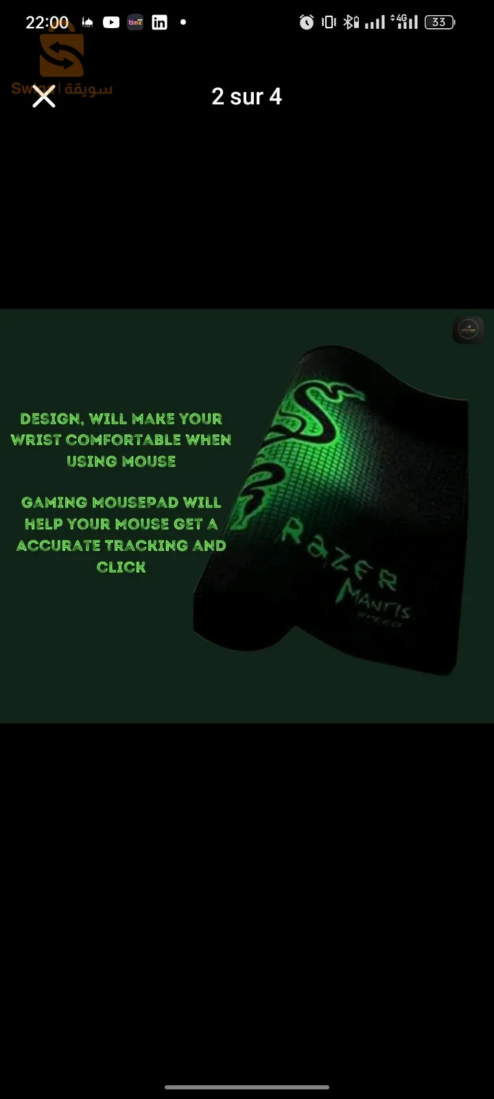 souris pad Razer